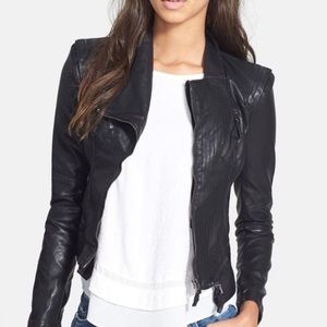 blank NYC faux leather jacket